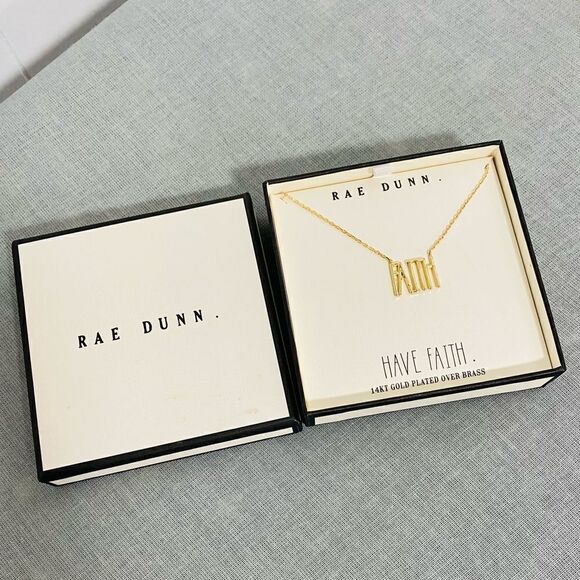 Rae Dunn | Faith Necklace - Picture 4 of 13